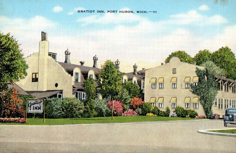 Gratiot Inn (Windemere Hotel) - Vintage Postcard